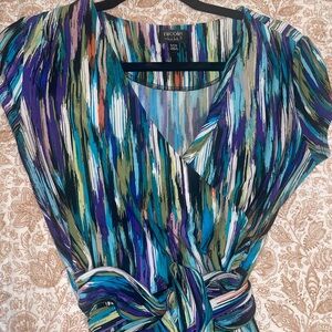 Nicole Vibrant Multicolor Dress